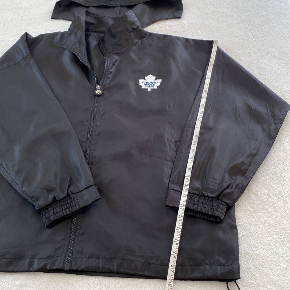 Toronto Maple Leafs Vintage Hooded NHL Coat Jacket. Size M/L. - Picture 9 of 17